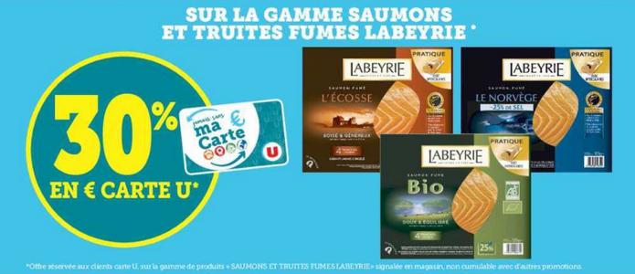 Saumon Fume Labeyrie Chez Magasins U 24 11 28 11 Catalogues Promos Bons Plans Economisez Anti Crise Fr