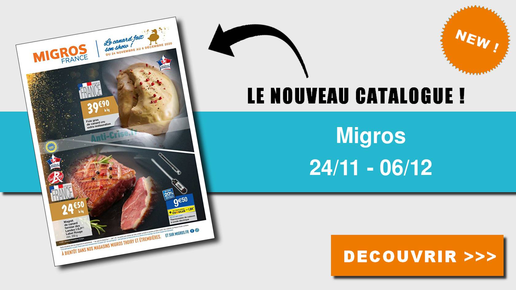 Anti-crise.fr | Catalogue Migros du 24 novembre au 06 décembre 2020 ...