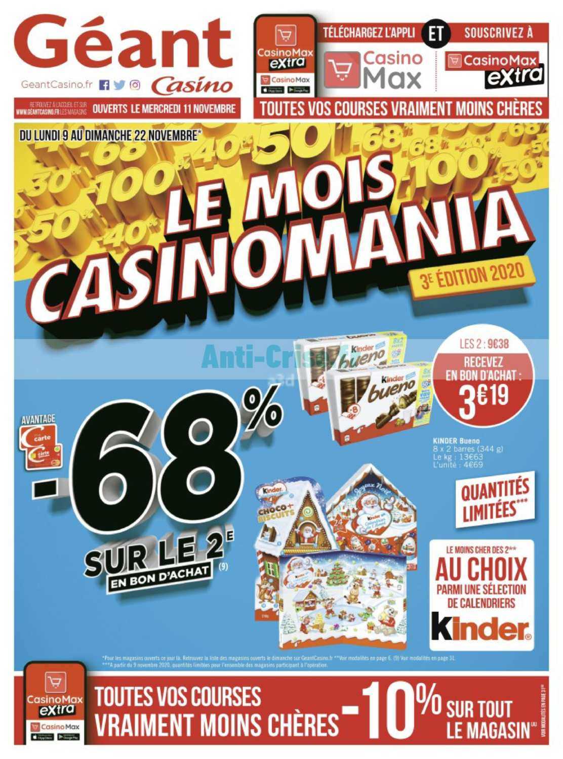 Catalogue Promotion Geant Casino La Valentine