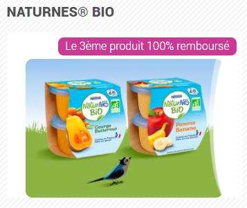 Petits pots pour bébé Naturnes et Naturnes Bio