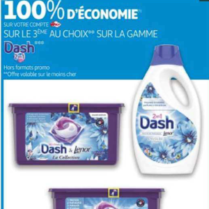 Lessive Dash chez Auchan (12/01 – 26/01)Lessive