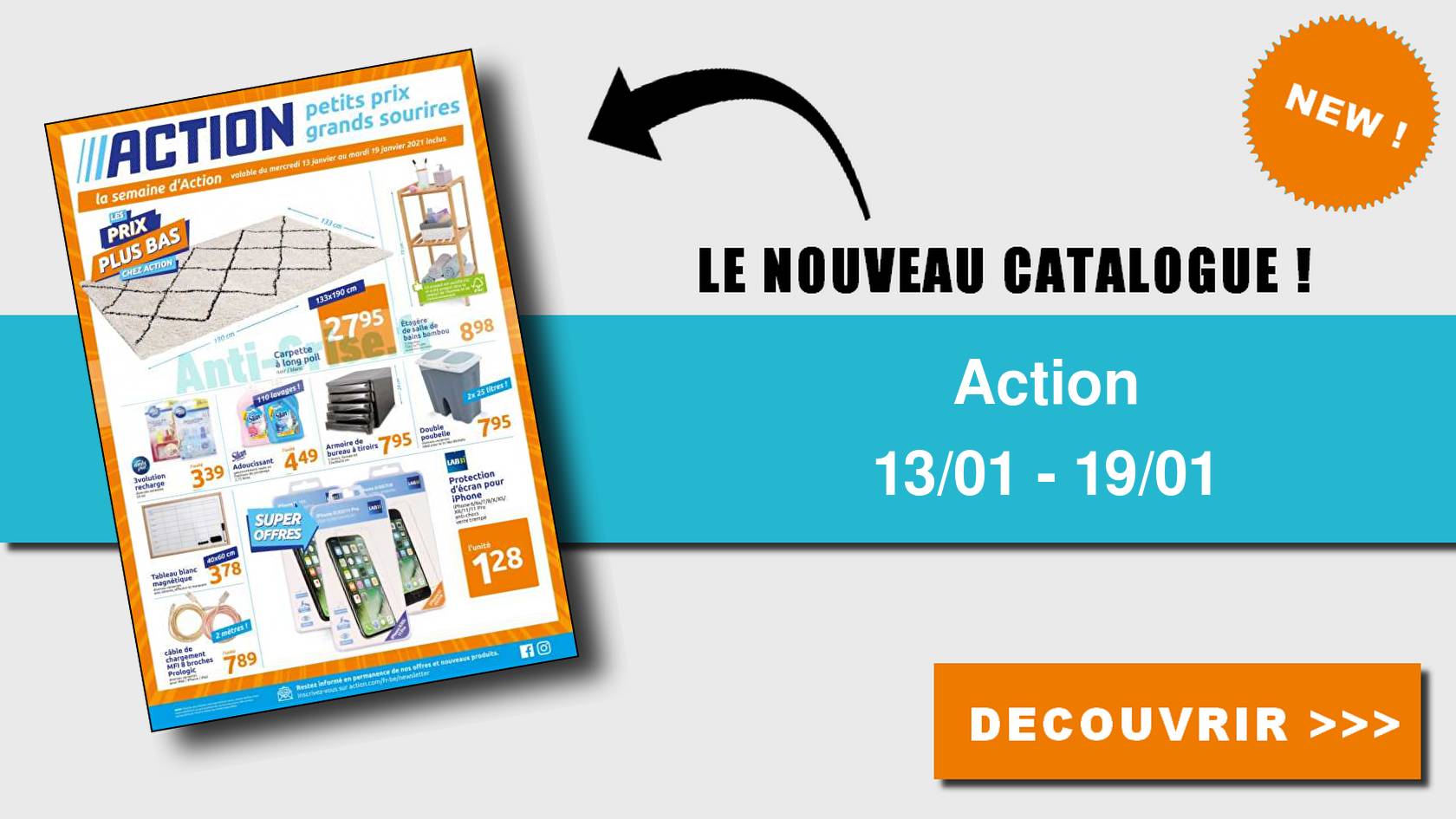 Anti Crise Fr Catalogue Action Du 13 Au 19 Janvier 21action Le Nouveau Catalogue Du 13 Au 19 Janvier 21 Est Disponible Decouvrez Ce Qui Se Cache Dans Le Dernier Catalogue