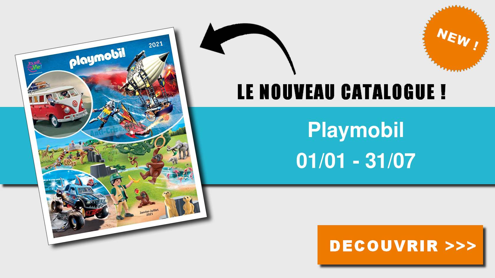 Anti crise Catalogue Playmobil du 01 janvier au 31 juillet