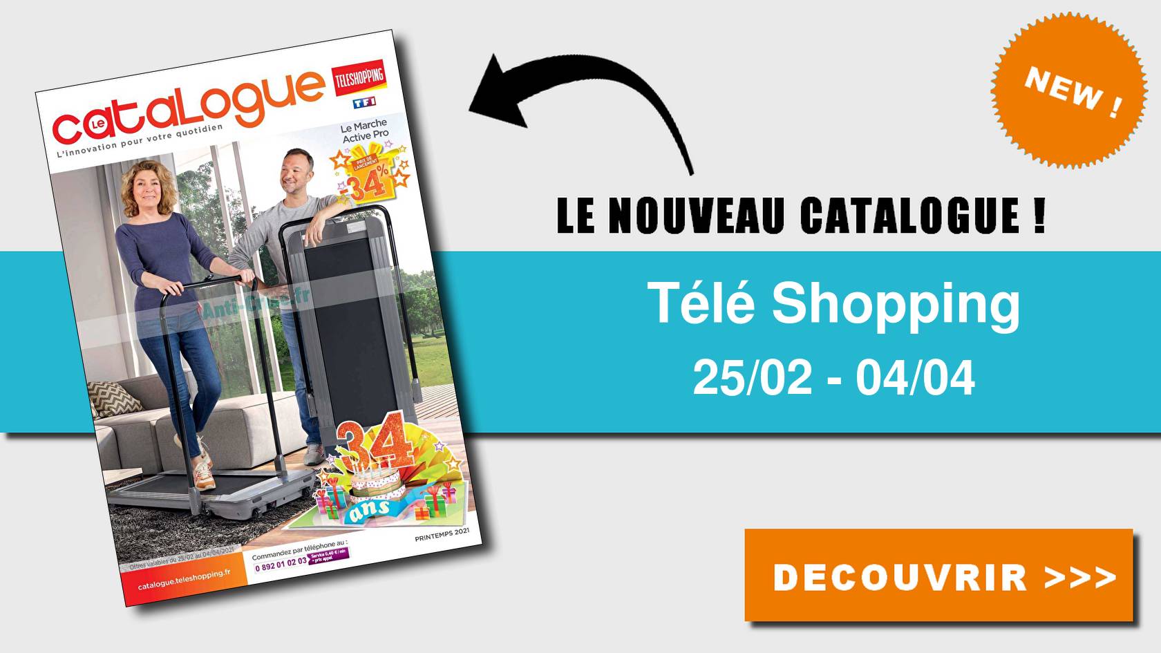 Anti-crise.fr | Catalogue Télé Shopping du 25 février au 04 avril