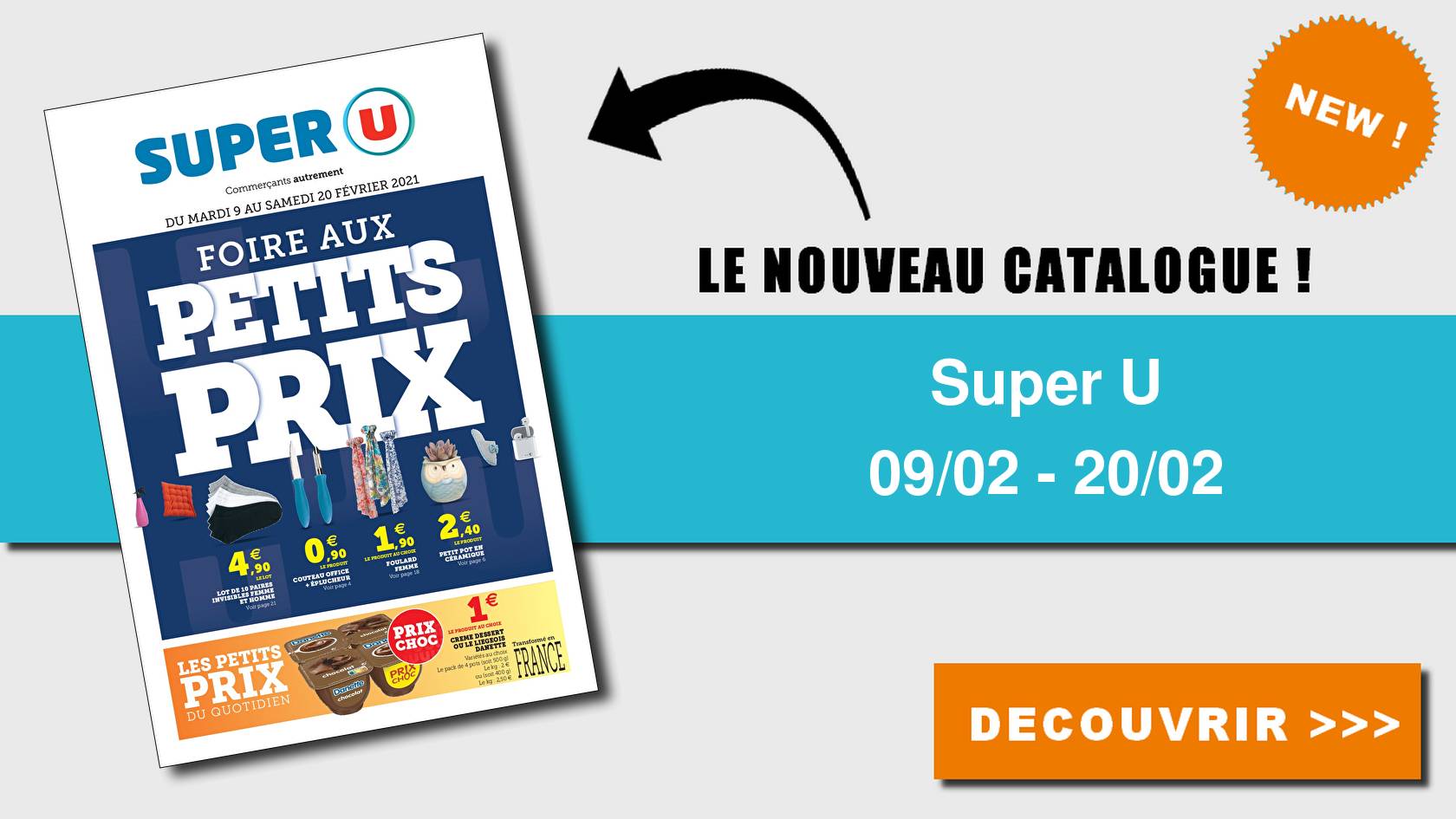 Anti-crise.fr | Catalogue Super U du 09 au 20 février 2021SUPER U : le ...