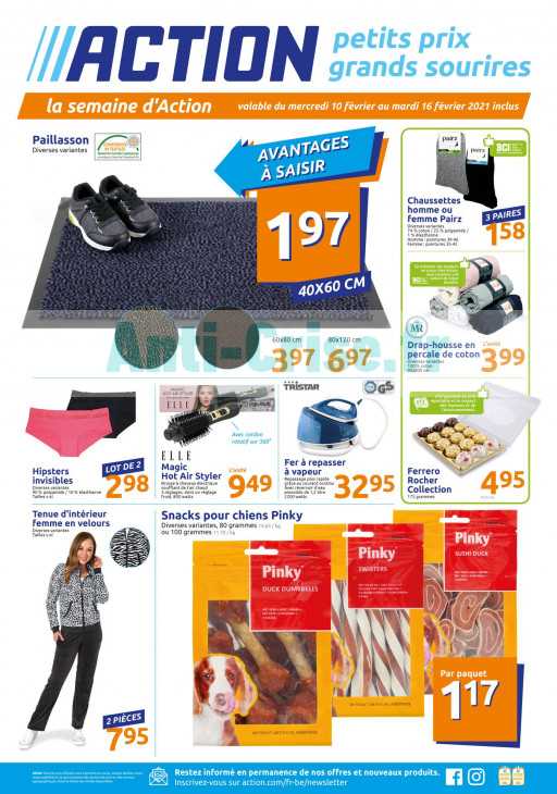 Anti Crise Fr Catalogue Action Du 10 Au 16 Fevrier 2021action Le Nouveau Catalogue Du 10 Au 16 Fevrier 2021 Est Disponible Ne Manquez Pas Les Reductions Du Catalogue