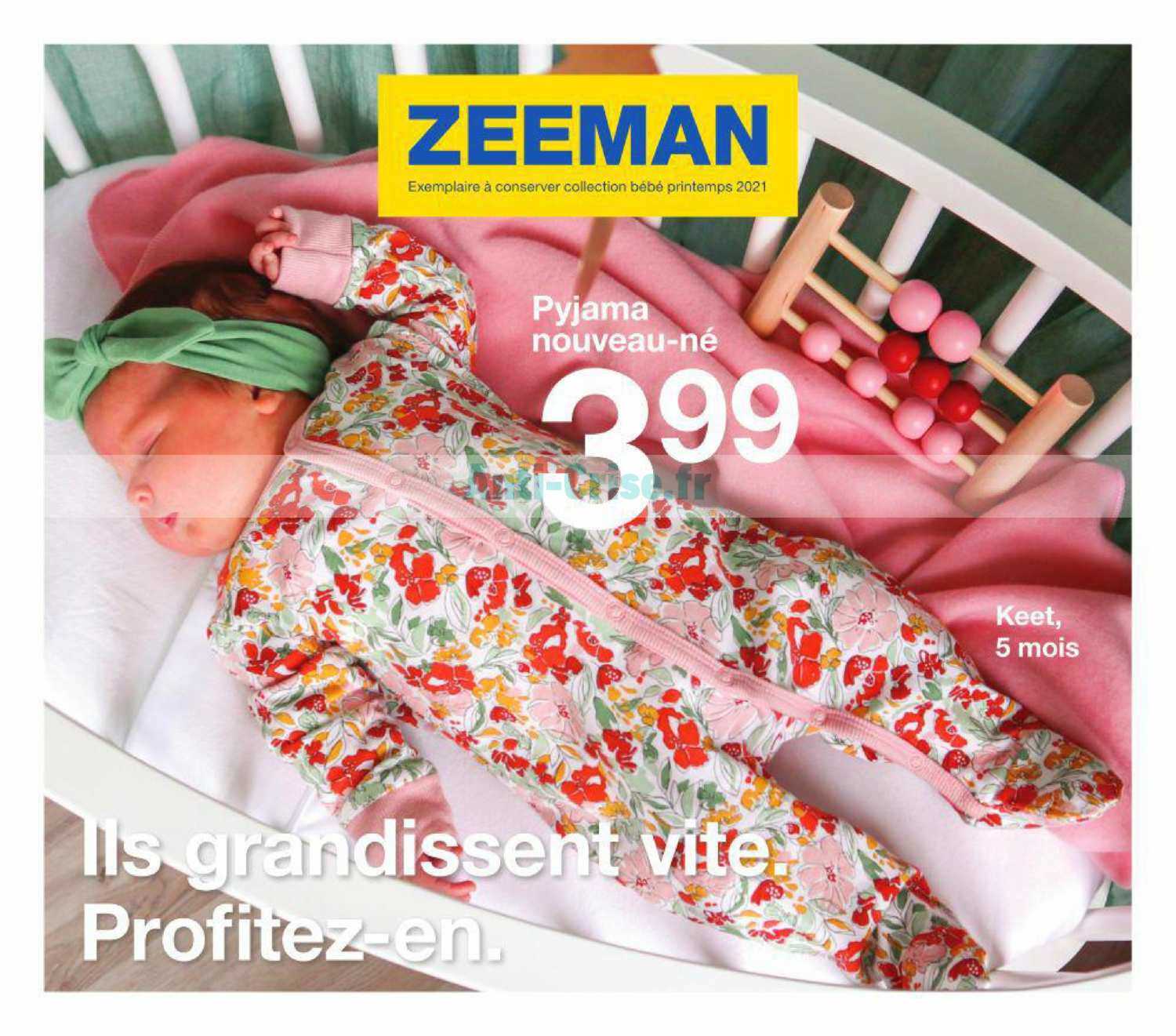 Pyjama bébé 1 mois zeeman - Zeeman - 1 mois