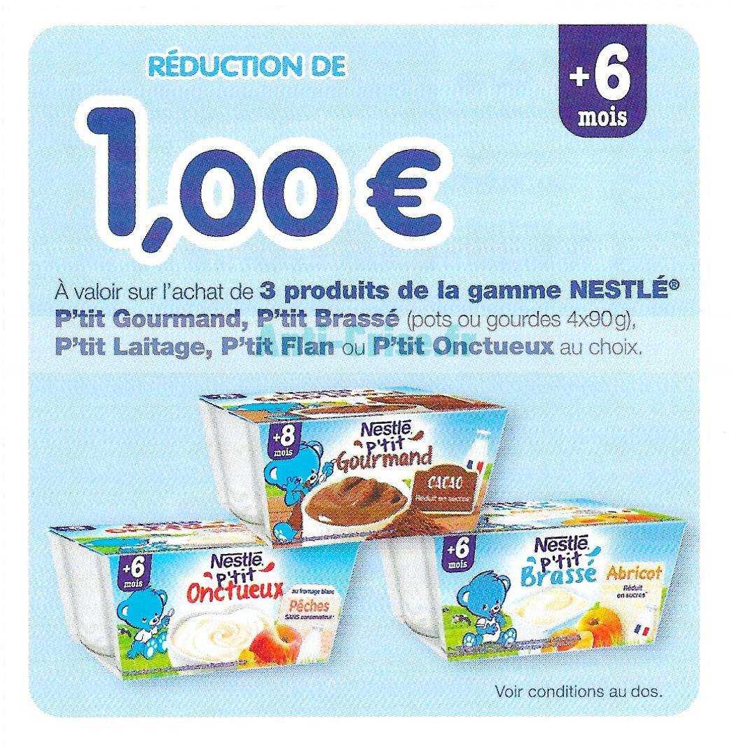 Anticrise.fr Nestlé Bébé 1 € de réduction jusqu’au 04/05/2021 (Bon