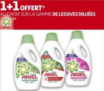 Promo Lessive Ariel 2+1 Offert Au Choix chez Auchan 