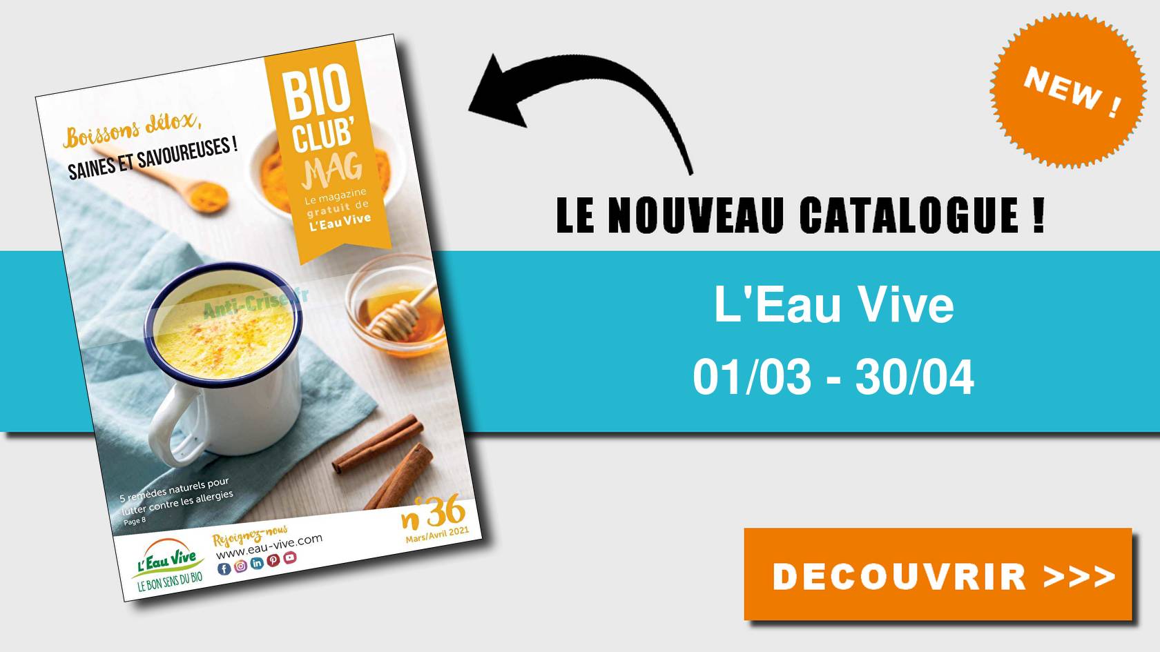 Anti-crise.fr | Catalogue L’Eau Vive du 01 mars au 30 avril 2021L'EAU ...