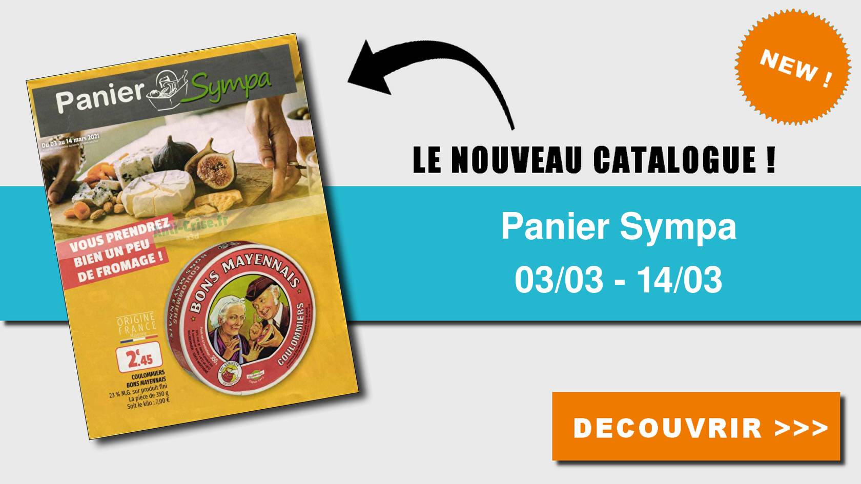 Anticrise.fr Catalogue Panier Sympa du 03