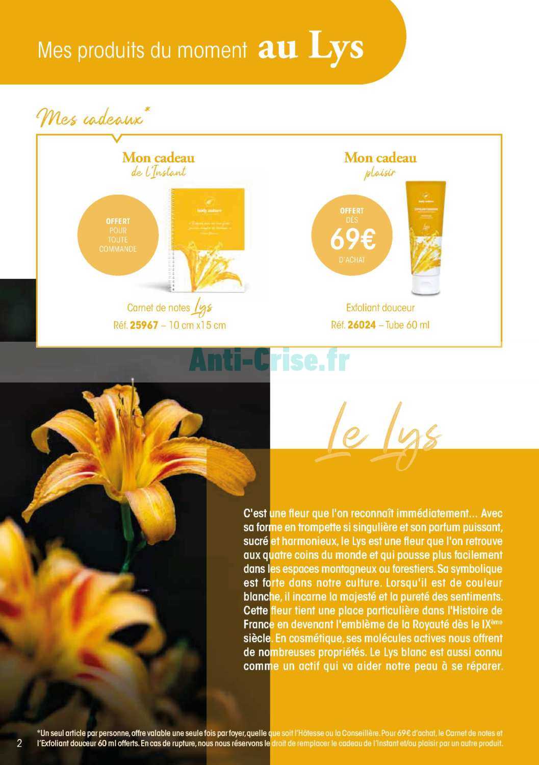 Body Nature Promo Juillet Aout 2022 Anti-crise.fr | Catalogue Body Nature du 01 juillet au 31 août 2021BODY  NATURE : le nouveau catalogue du 01 juillet au 31 août 2021 est disponible!  Les nouvelles promos !