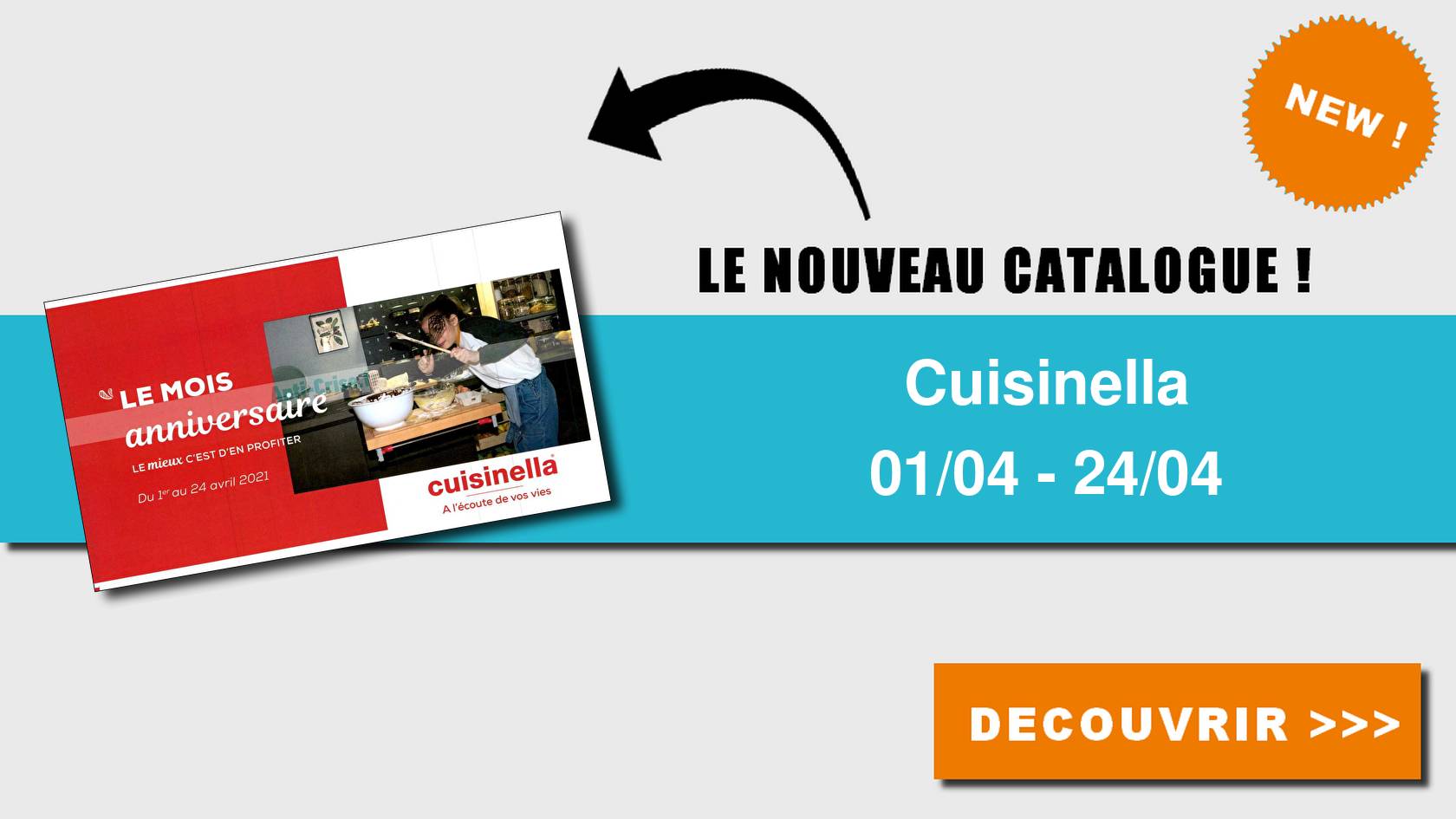 Anti Crise Fr Catalogue Cuisinella Du 01 Au 24 Avril 21cuisinella Le Nouveau Catalogue Du 01 Au 24 Avril 21 Est Disponible Les Nouvelles Promos