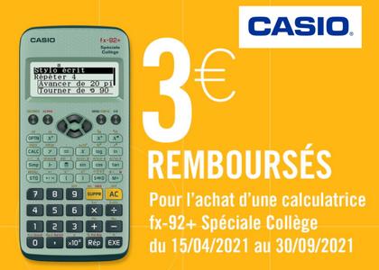 Calculatrice Casio Fx-92+ spéciale collège