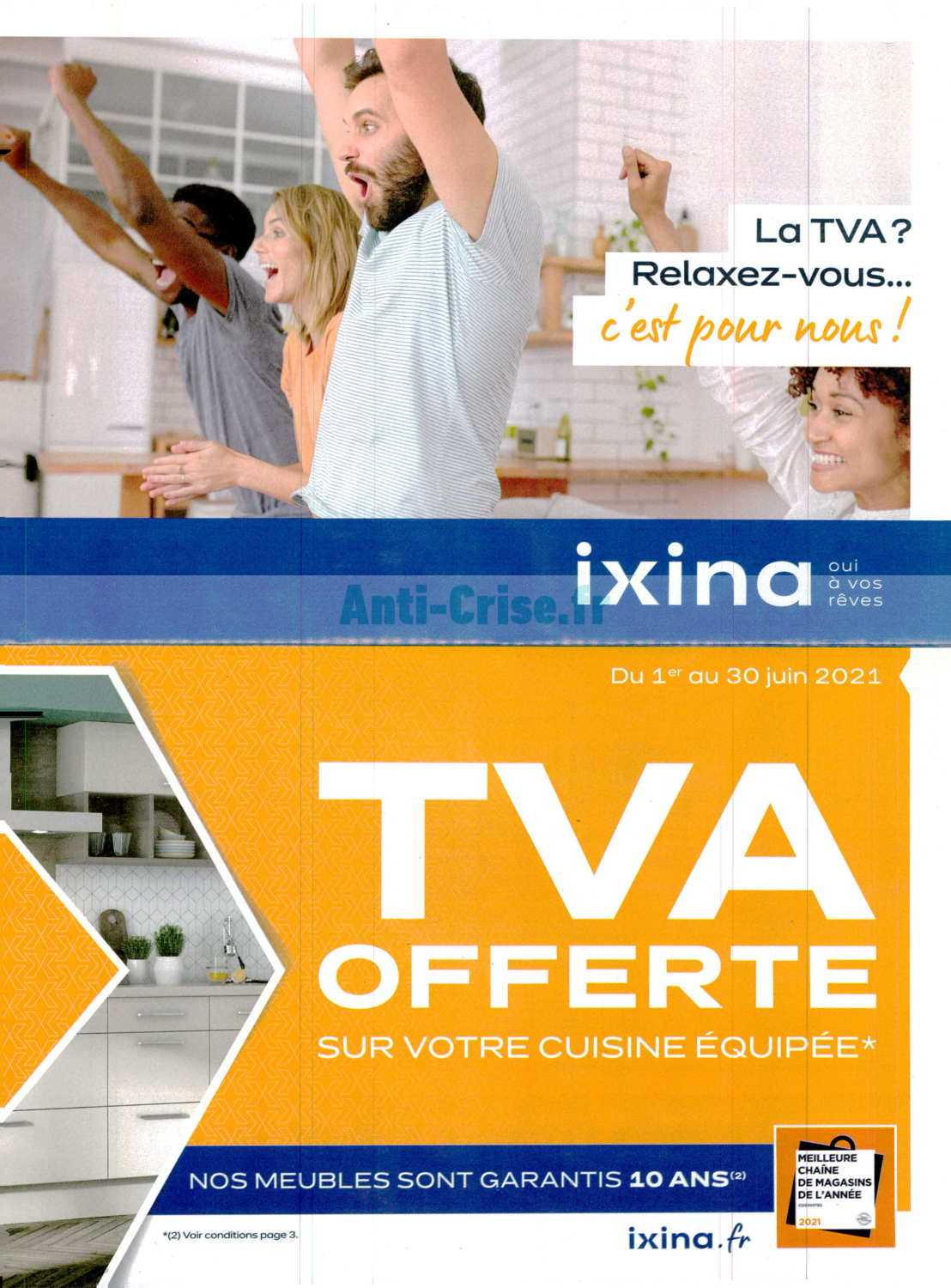 Promotion cuisine - Offre du mois ixina