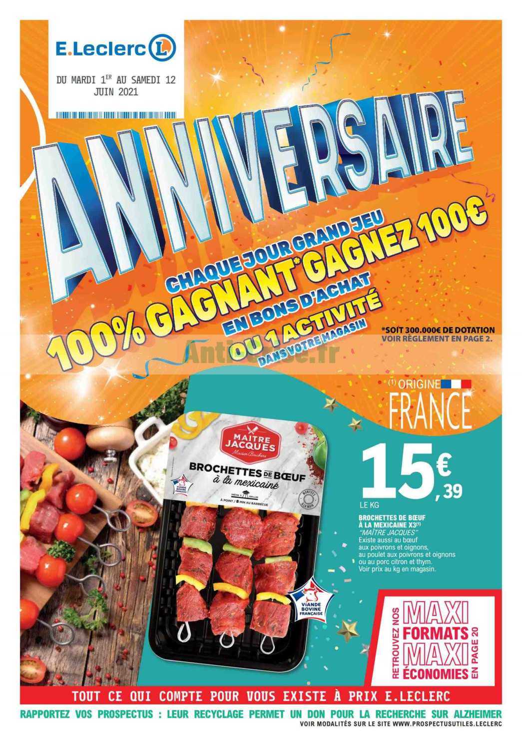 Anti Crise Fr Catalogue Leclerc Du 01 Au 12 Juin 21 Sud Est Leclerc Le Nouveau Catalogue Du 01 Au 12 Juin 21 Est Disponible Les Nouvelles Promos