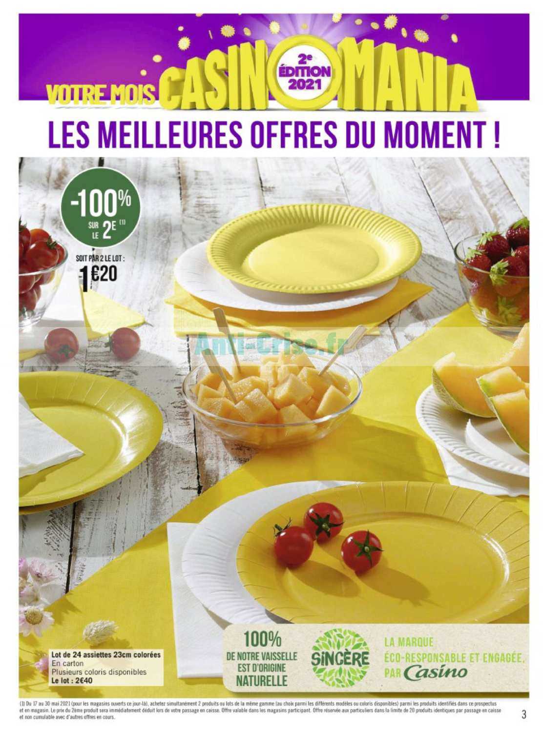 Anti Crise Fr Catalogue Casino Du 17 Au 30 Mai 2021casino Le Nouveau Catalogue Du 17 Au 30 Mai 2021 Est Disponible Decouvrez Ce Qui Se Cache Dans Le Dernier Catalogue