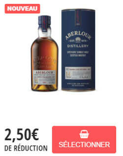 Scotch Whisky ABERLOUR 14 Ans chez Leclerc (14/12