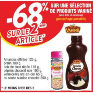 Chocolat Noir Pépites - Vahiné - 100 g