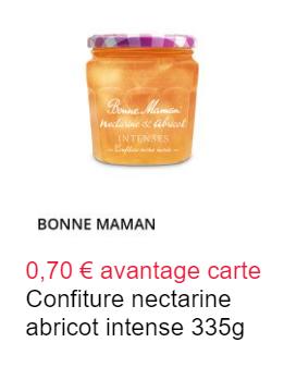 Confiture Abricot INTENSE - Bonne Maman - 335 g