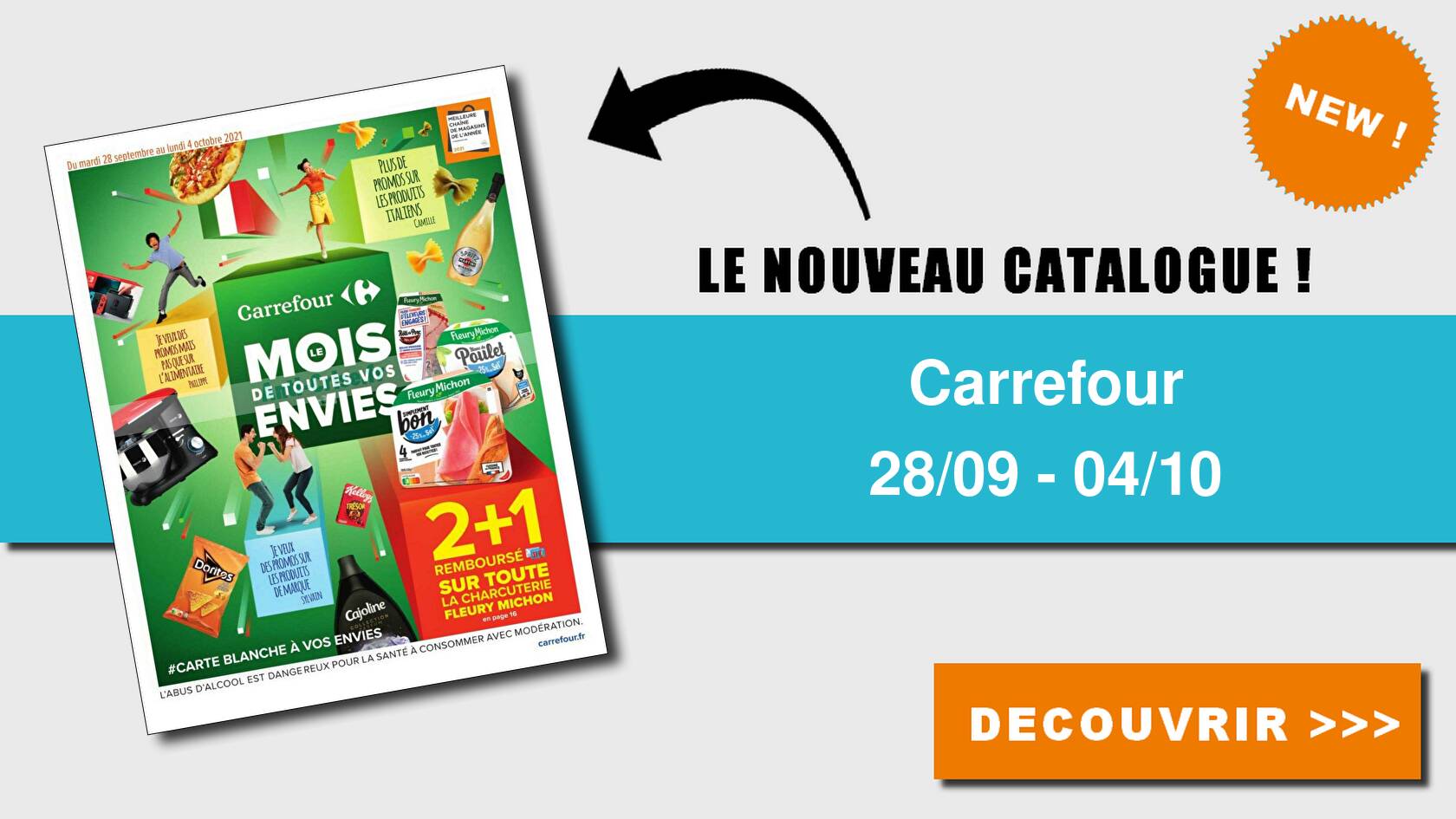 Catalogue du 28 septembre au 04 octobre 2021