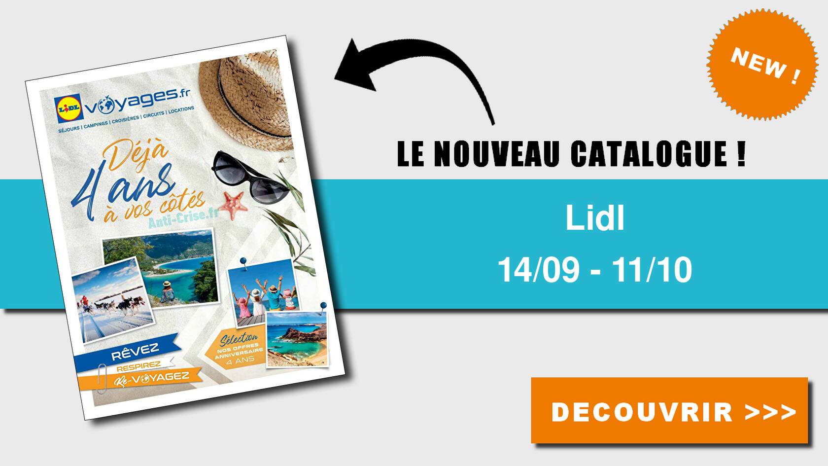 Anti Crise Fr Catalogue Lidl Du 14 Septembre Au 11 Octobre 21 Voyages Lidl Le Nouveau Catalogue Du 14 Septembre Au 11 Octobre 21 Est Disponible Voici Les Dernieres Promos A Ne Pas Manquer