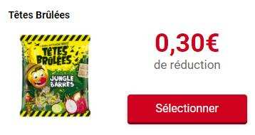 Promo Bonbons têtes brûlées ki'splash chez Hyper U