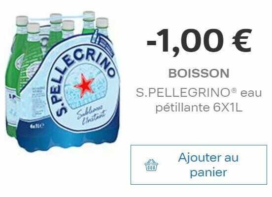 Anti-crise.fr | SANPELLEGRINO : 1 € de réduction jusqu’au 01/01/2022