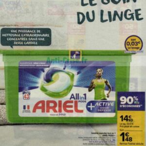 Lessive Ariel pods en promotion  Communauté Ma Communaute Carrefour