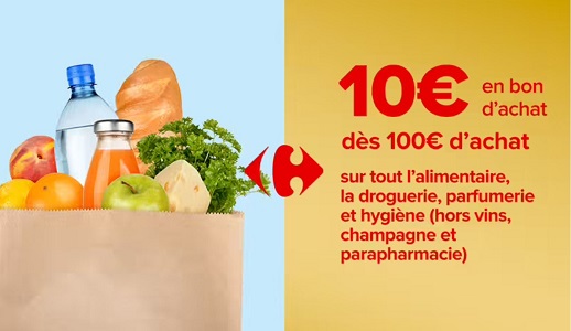 €100 Carrefour France