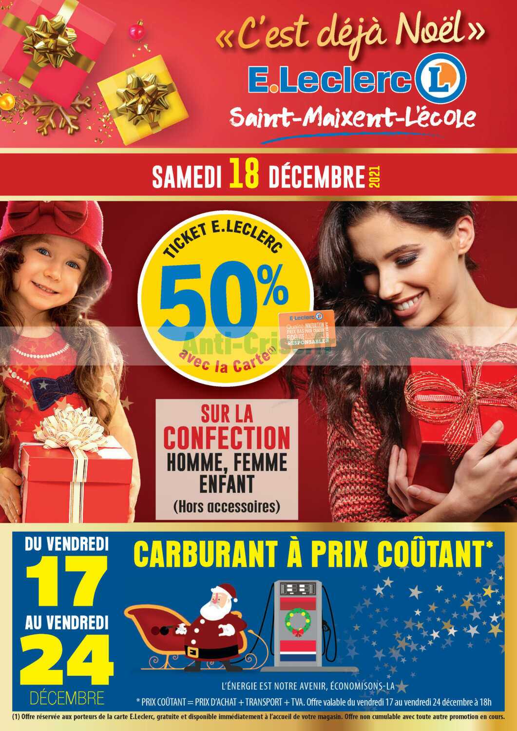 Prix Du Carburant Leclerc Saint Maixent L ecole Anti-crise.fr | Catalogue Leclerc Local du 15 au 24 décembre 2021 (Saint- Maixent-l'Ecole)LECLERC LOCAL : le nouveau catalogue du 15 au 24 décembre  2021 est disponible! économisez grâce aux promos de ce catalogue.