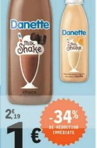 Danette se lève pour le milk shake