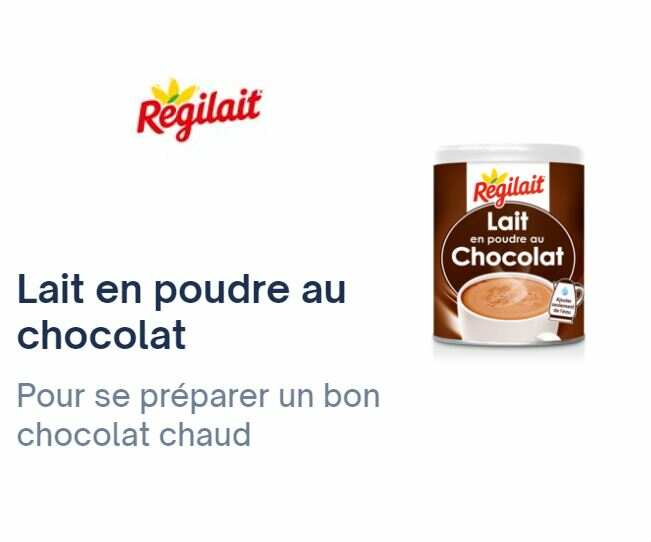 Shopmium - Régilait Chocolat en Poudre