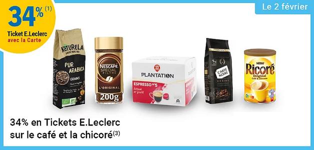 Promo Café en grains l'or chez E.Leclerc