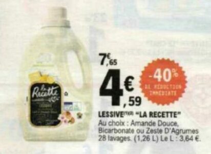 Lessive Liquide E.Leclerc ᐅ Promos et prix dans le catalogue de la semaine