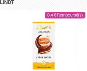 Tablette de chocolat CREATION DESSERTS LINDT : la boite de 173g à Prix  Carrefour