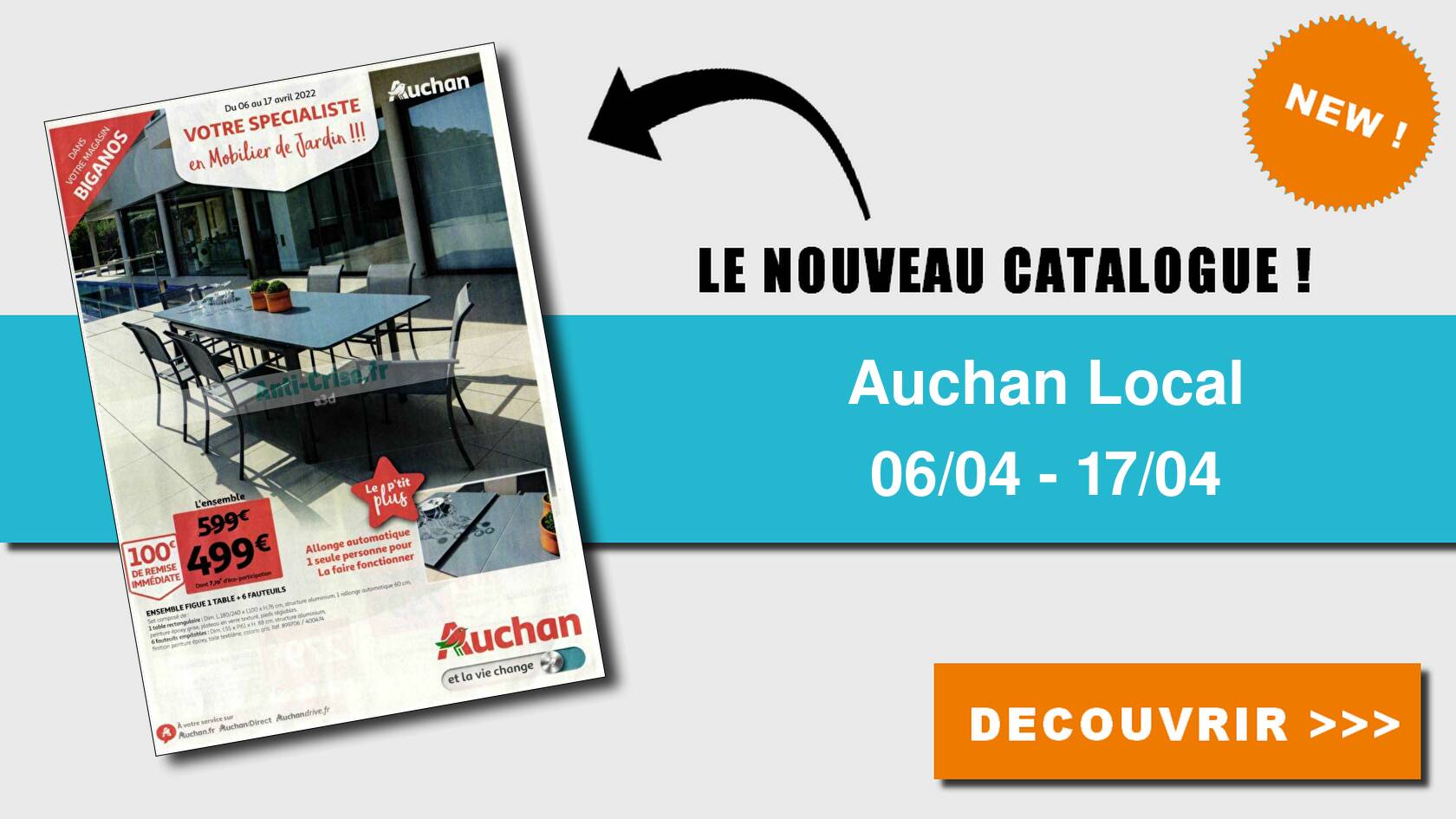 Catalogue Auchan Biganos