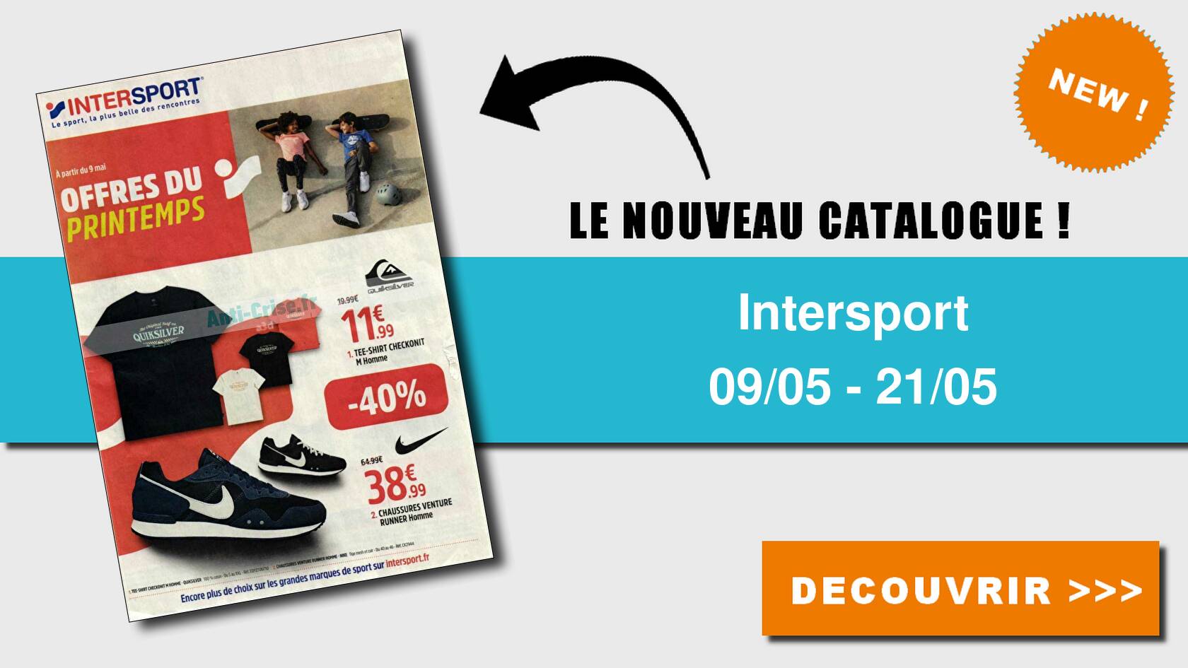 Catalogue intersport outlet chaussures homme