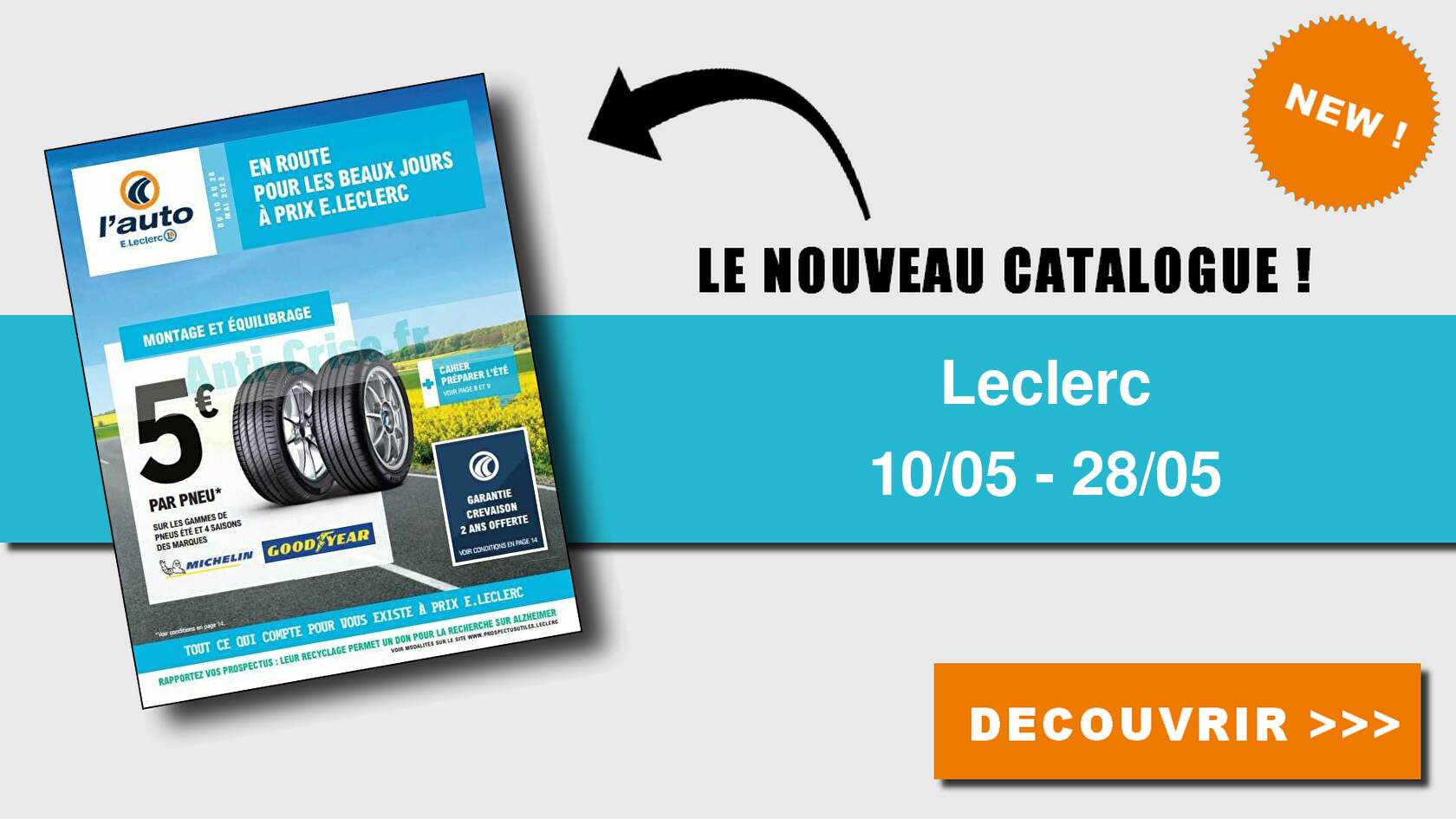 Catalogue Leclerc 10 Mai 2022