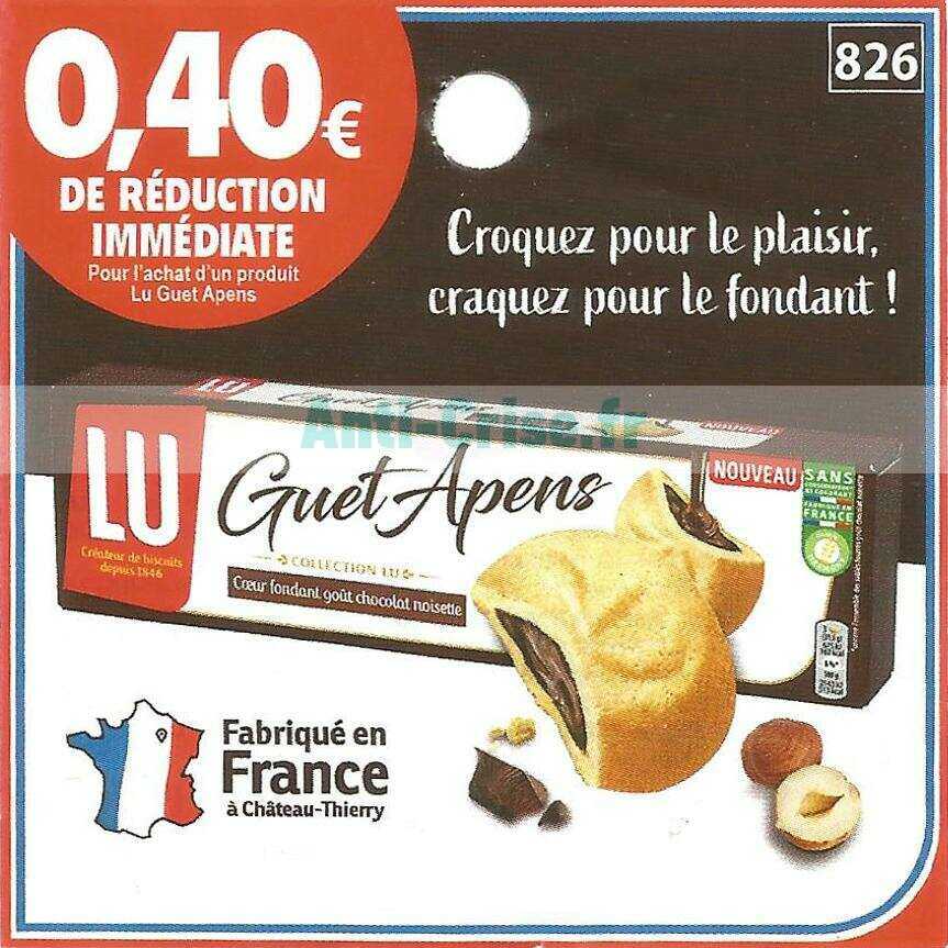 Promo Biscuits crock'n'go carrefour sensation chez Carrefour Market