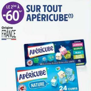 Apéricube Nature 48C - 250 g