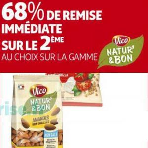 Promo Natur' & bon pistaches grillées non salées vico chez