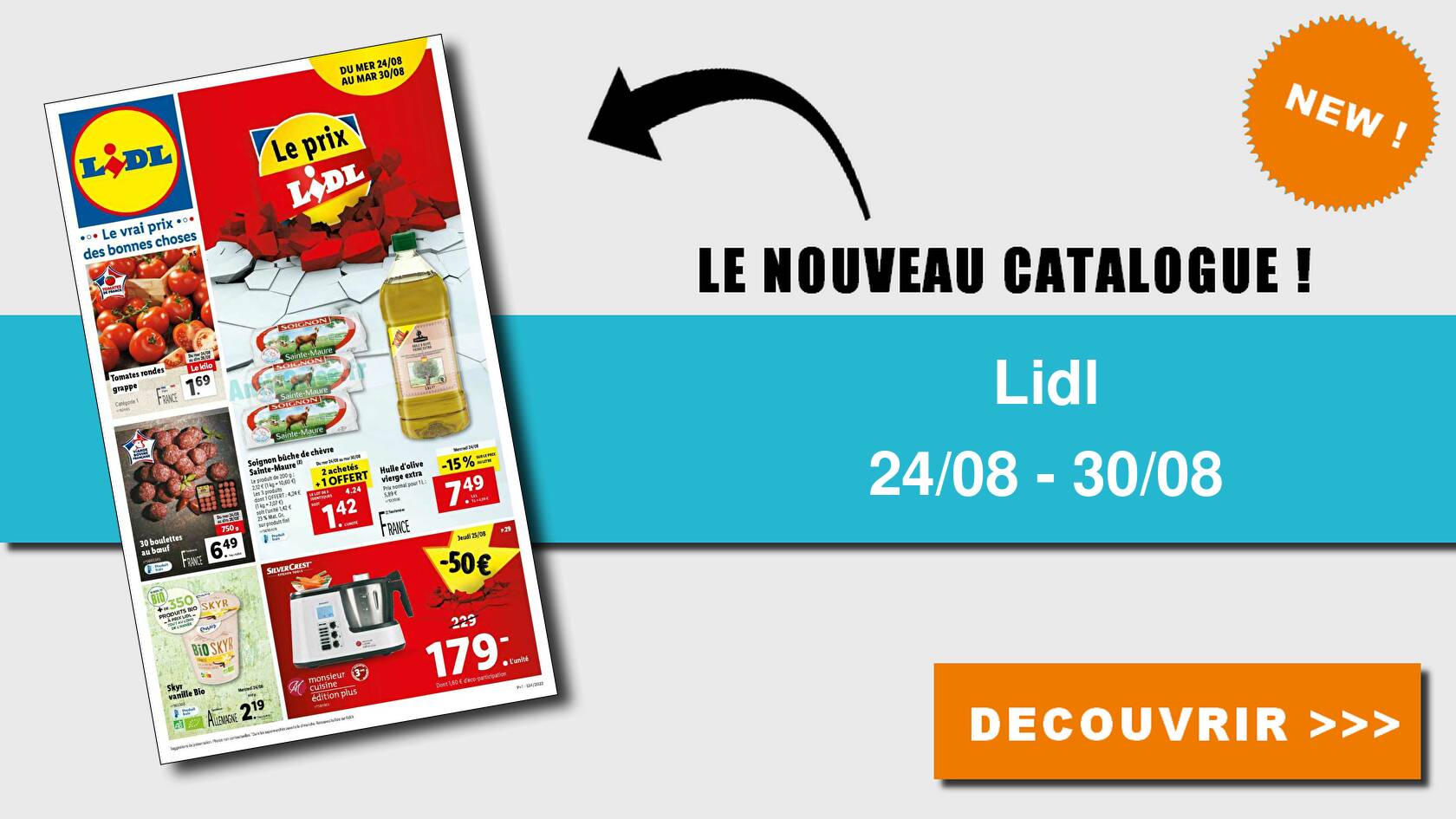 Meilleures promos & arrivages chez Lidl du 27 juin au 3 juillet 2022