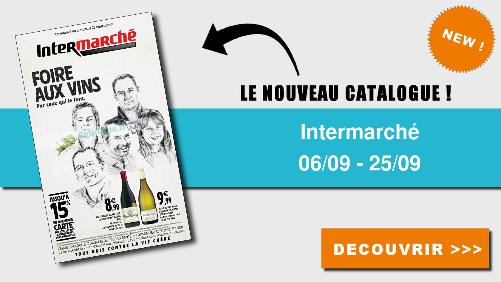 Anti-crise.fr | Catalogue Intermarché du 06 au 25 septembre 2022 (Foire