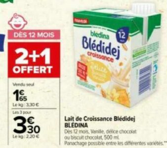 Blédidej blédina chez Carrefour (13/09 – 03/10)Blédidej  blédina chez Carrefour (13/09 - 03/10) - Catalogues Promos & Bons Plans,  ECONOMISEZ ! 