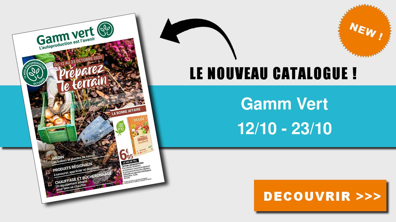 Anti Crise Fr Catalogue Gamm Vert Du 12 Au 23 Octobre 2022gamm Vert