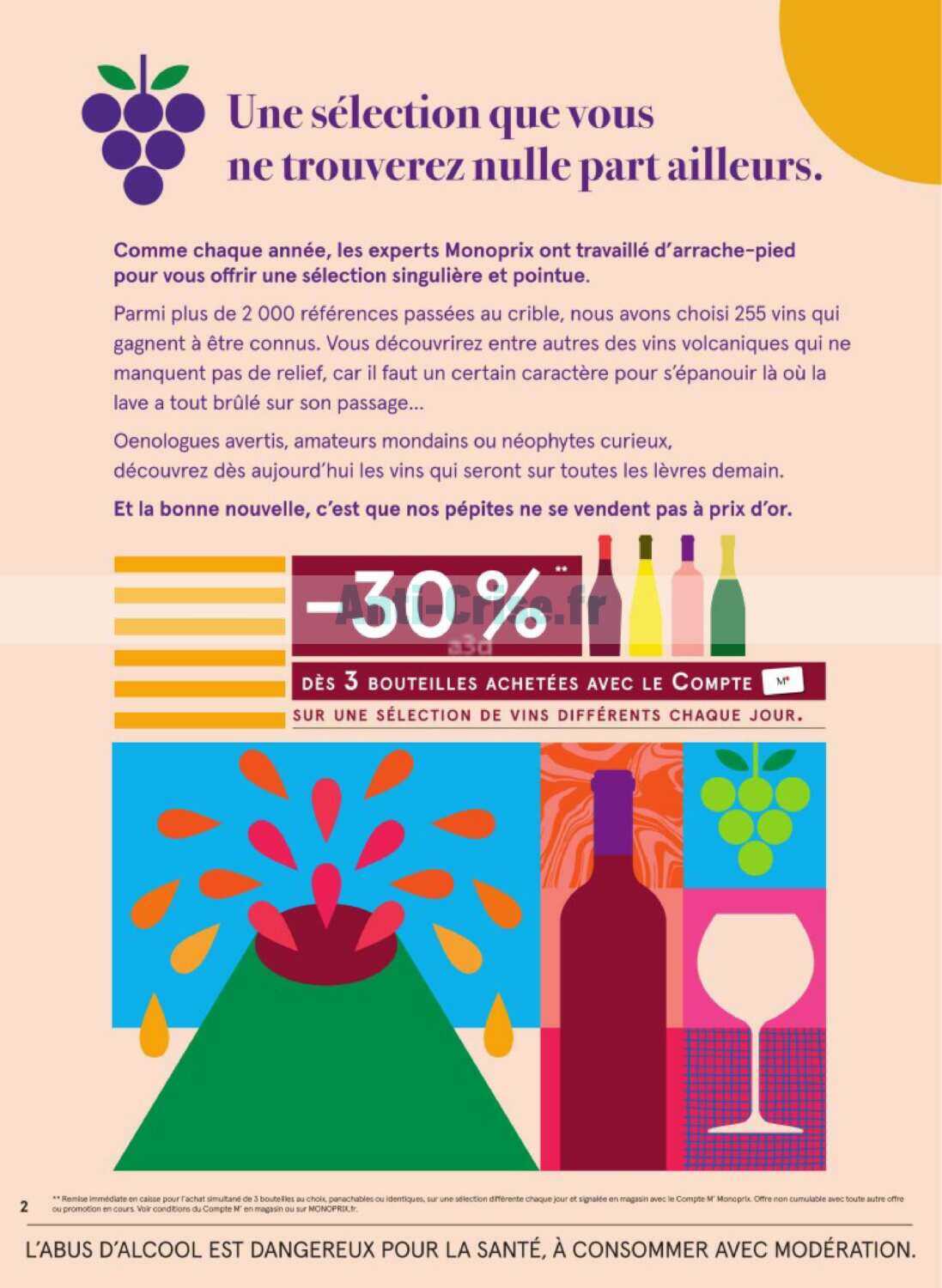 Foire Aux Vins Monoprix Septembre 2022 Anti-crise.fr | Catalogue Monoprix du 16 septembre au 02 octobre 2022 (Foire  aux Vins)MONOPRIX : le nouveau catalogue du 16 septembre au 02 octobre 2022  est disponible! Les nouvelles promos !