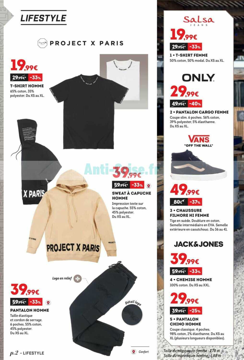 Anti crise Catalogue Sport 2000 du 12 septembre au 02 octobre