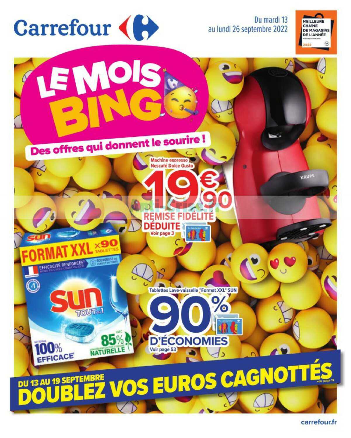 Promo Devine Tête chez Carrefour