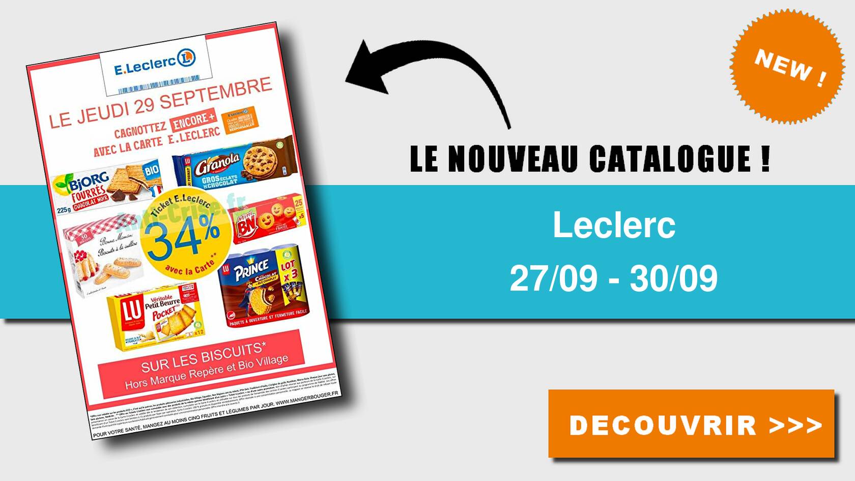 Catalogue Leclerc 27 Septembre 2022